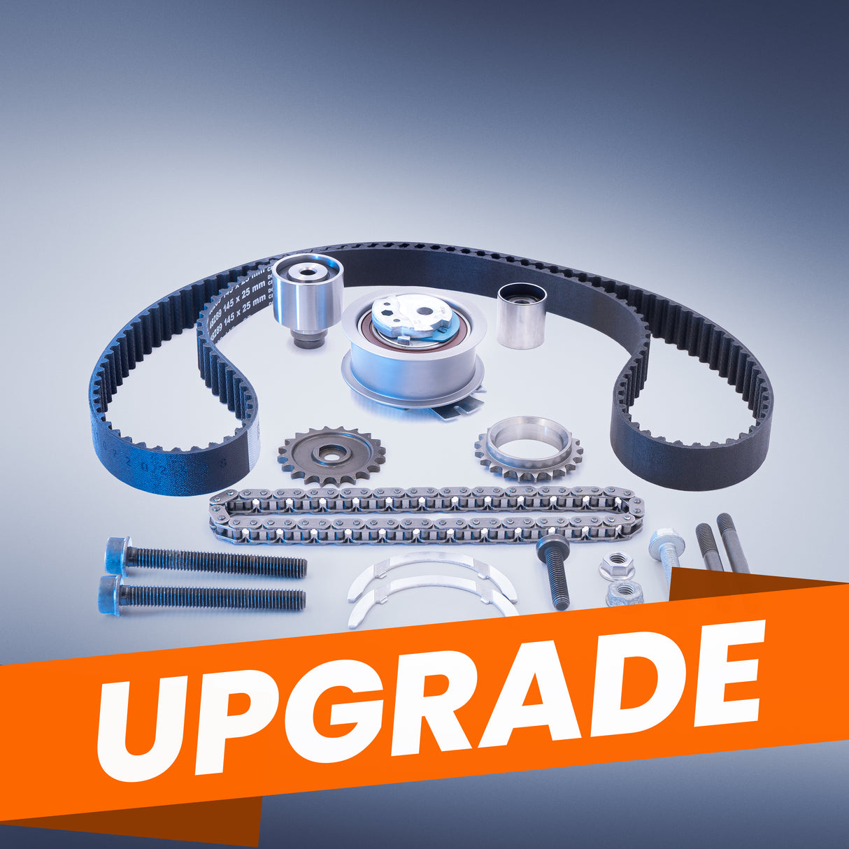 Upgrade timing belt + chain set for all 2.0 TDI (VW, Audi, Seat, Skoda)